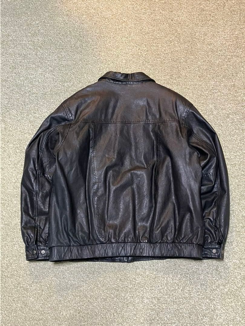 J.Ferrar レザージャケット ブラック Lサイズ 黒色