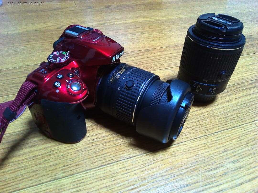Nikon D5300 一眼レフ ダブルズームキット ショット数 120 回 ‼