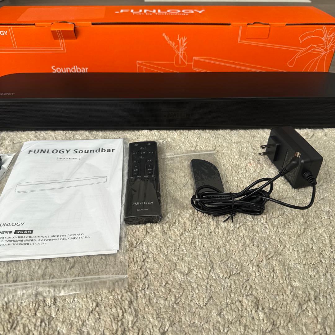 新品　FUNLOGY Soundbar（スピーカー/サウンドバー）