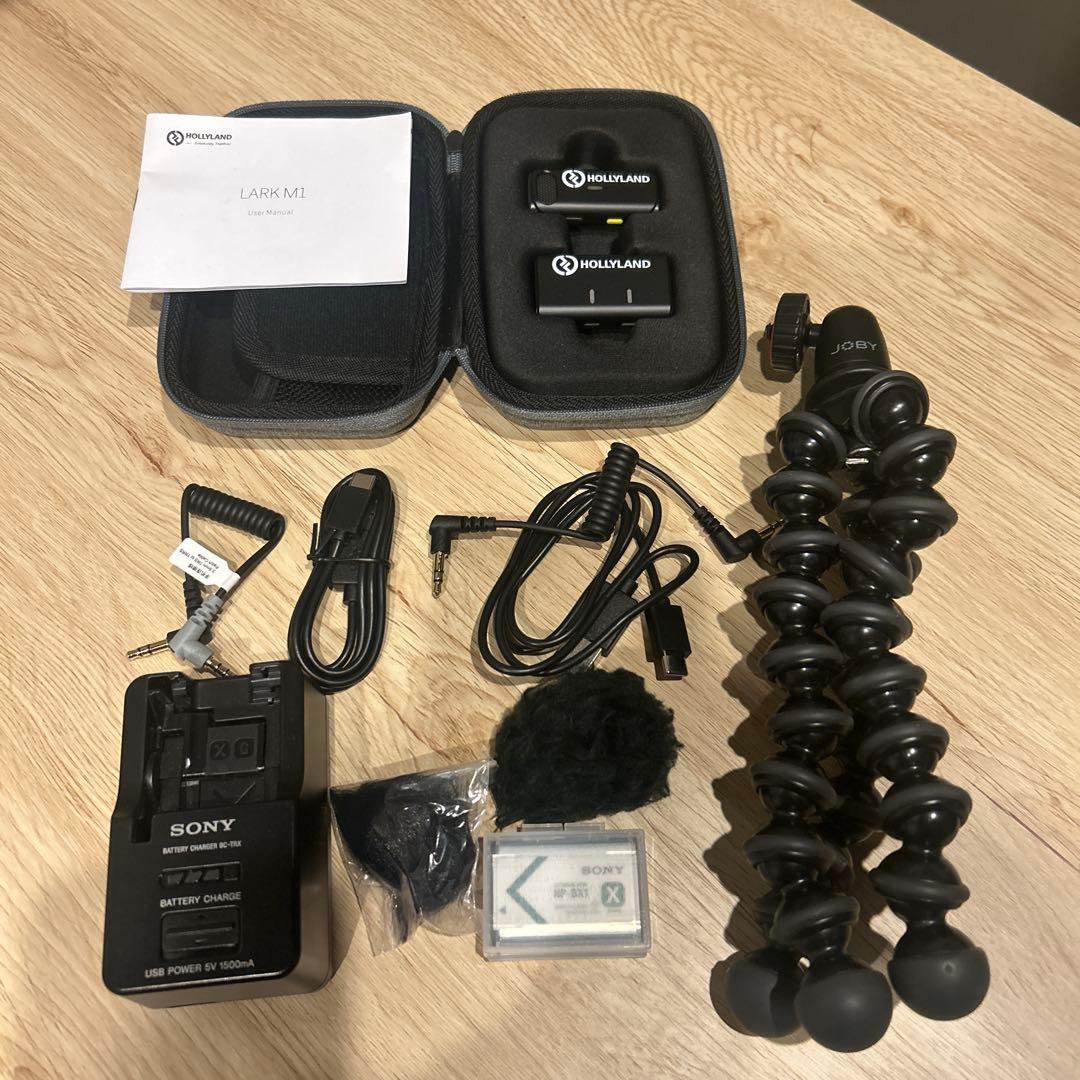 【SONY】 VLOGCAM ZV-1M2 マイク、三脚付き