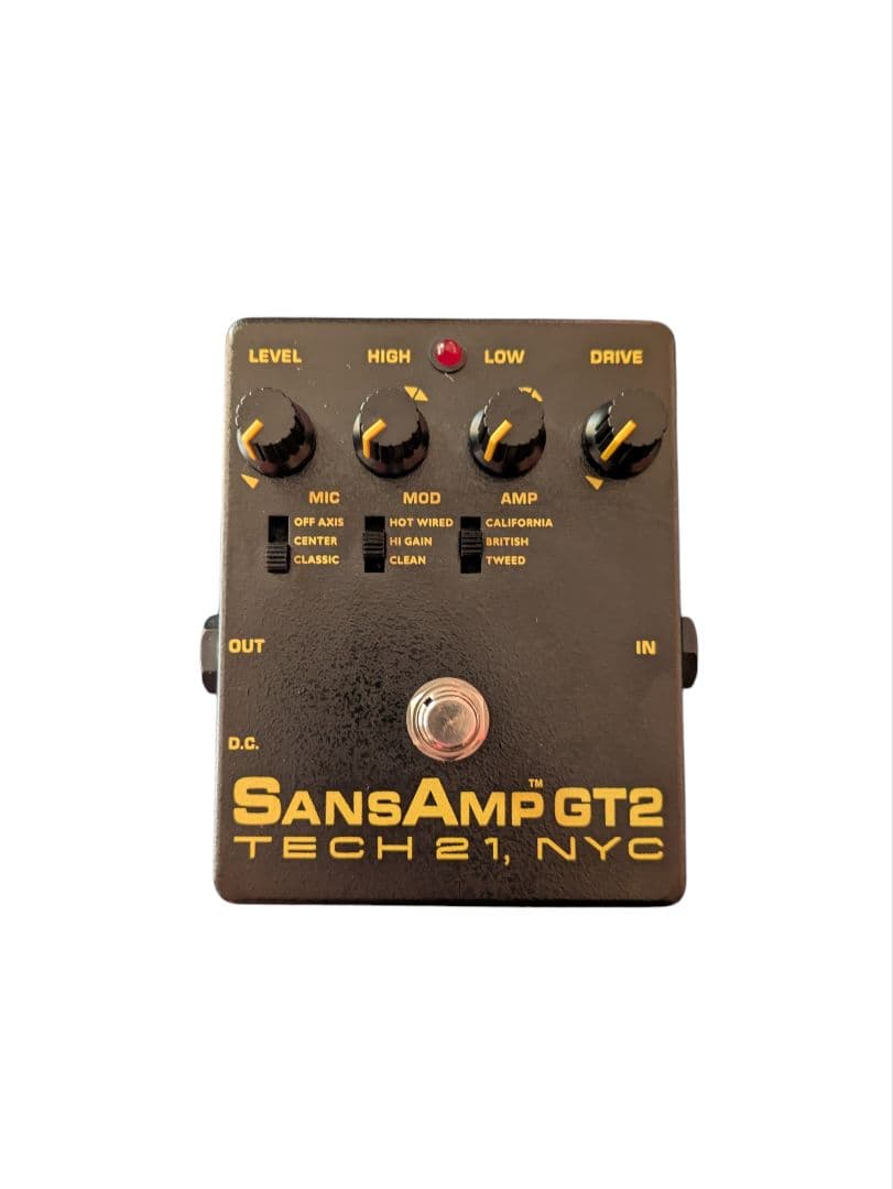 ギター Tech 21 SansAmp GT2 TECH21 SansAmp GT2 アンプシミュレーター ギターエフェクター(テック