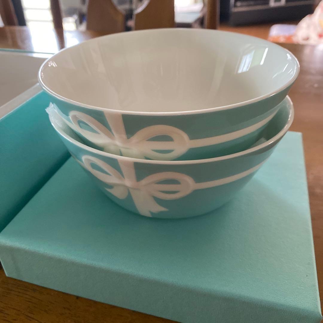 即日発送】未使用品ティファニー リボンボウル2個セット - メルカリ