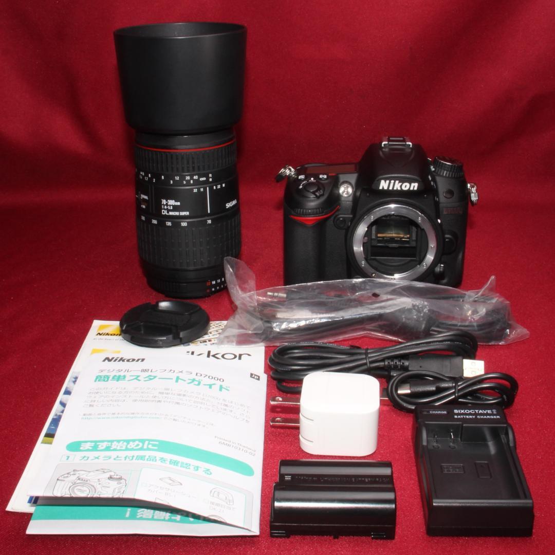 ✨スマホ転送セット付き✨❤️Nikon D7000 超望遠レンズセット