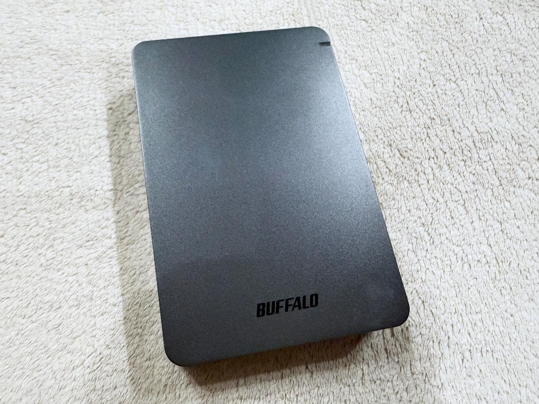 BUFFALO（バッファロー） 耐衝撃ポータブルHDD　5TB　ブラック