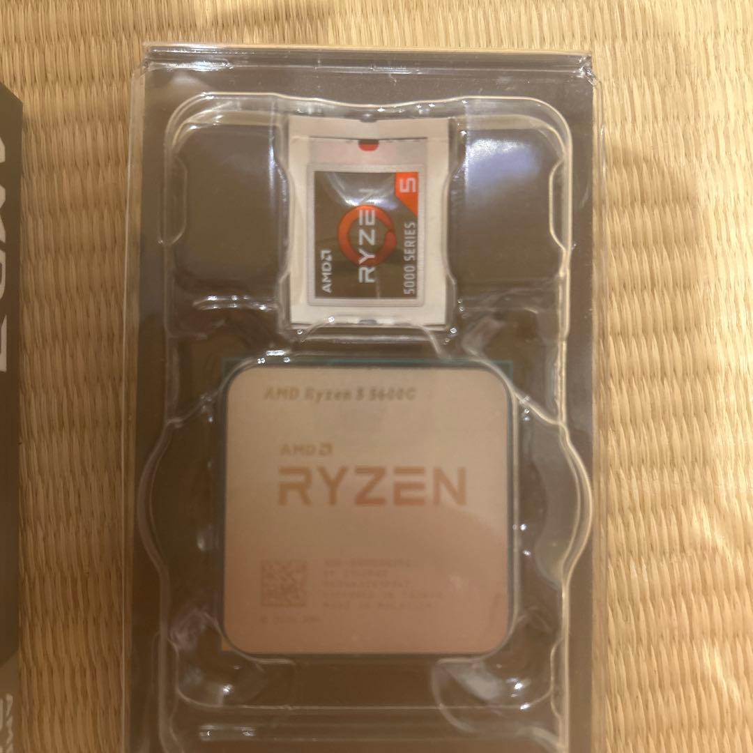 【未使用】AMD Ryzen 5600G／純正クーラー・箱あり/ピン折れなし