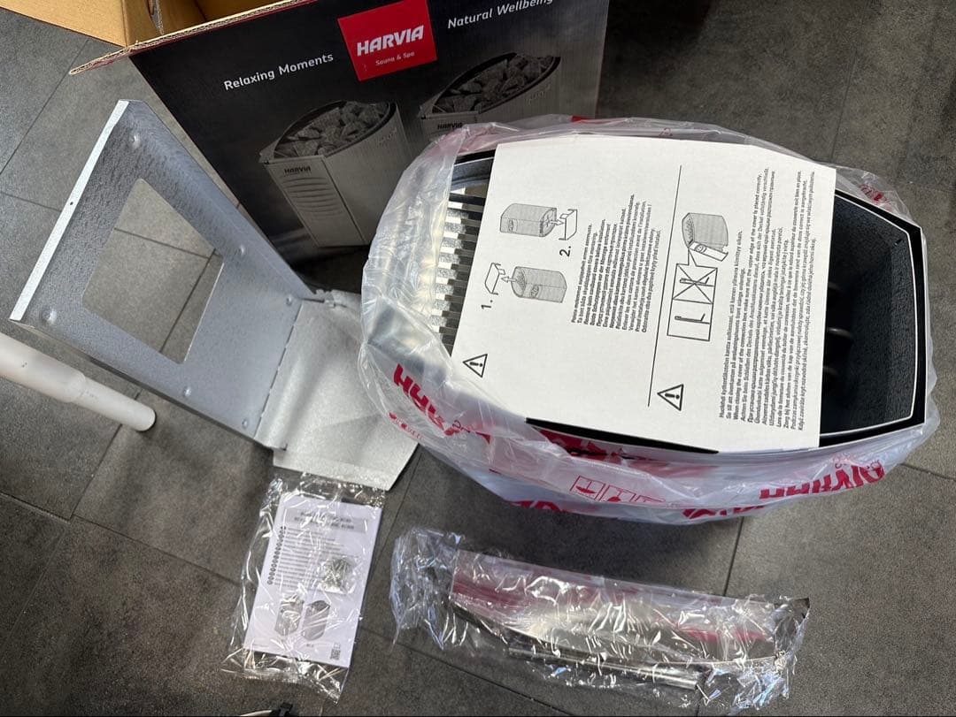 専用HARVIA ハルビア　サウナストーブ 220V BC60 電源コード10m