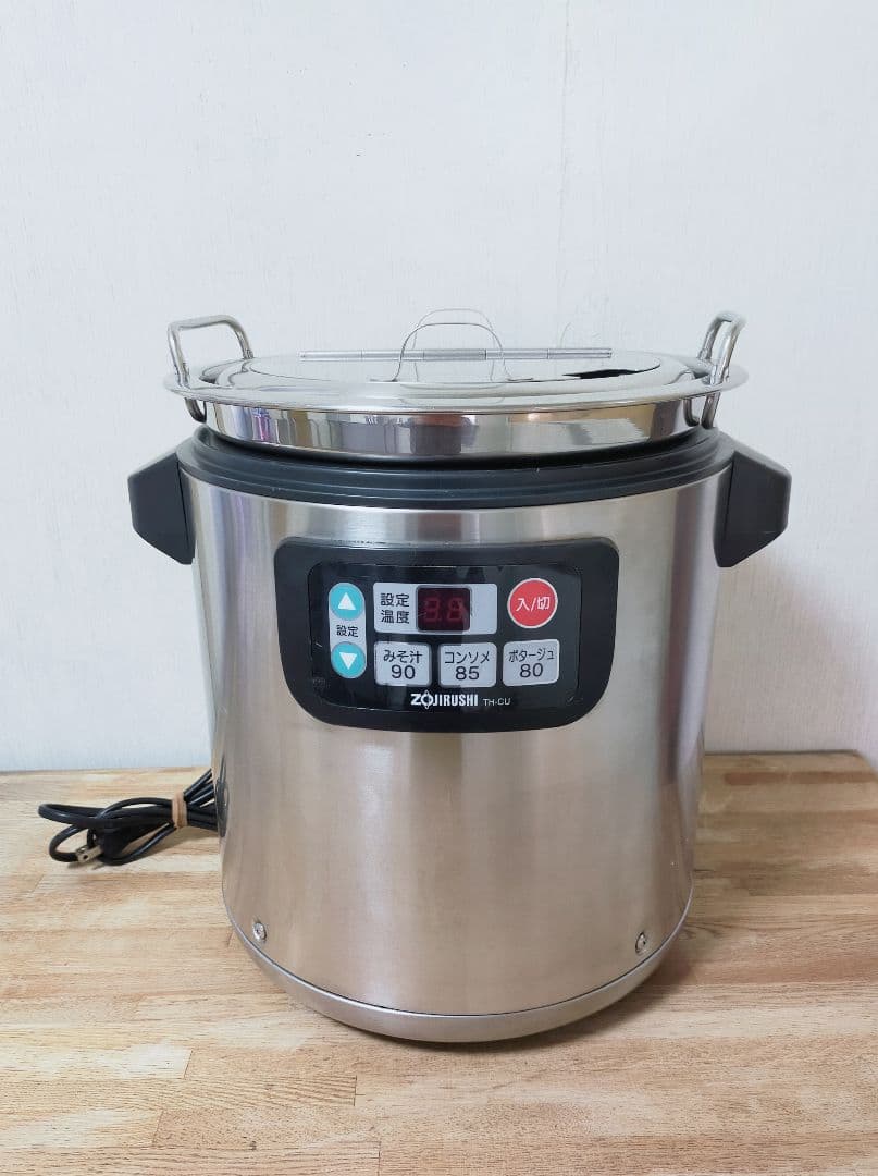 象印 マイコン スープジャー TH-CU080 型 象印 マイコンスープジャー 8.0L TH-CV080 ステンレス (TH-CV080-XA