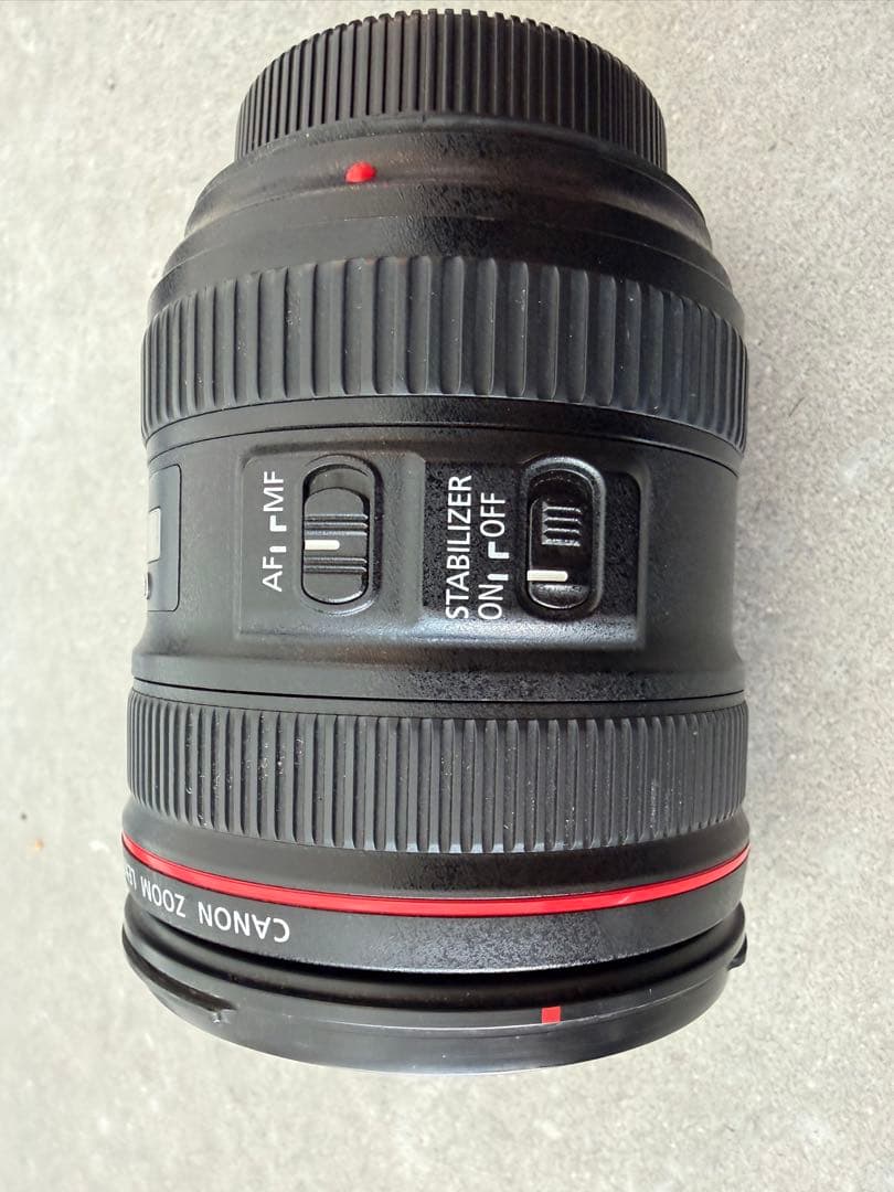 【美品】Canon EF24-70mm F4L IS USM マクロ機能付完動品
