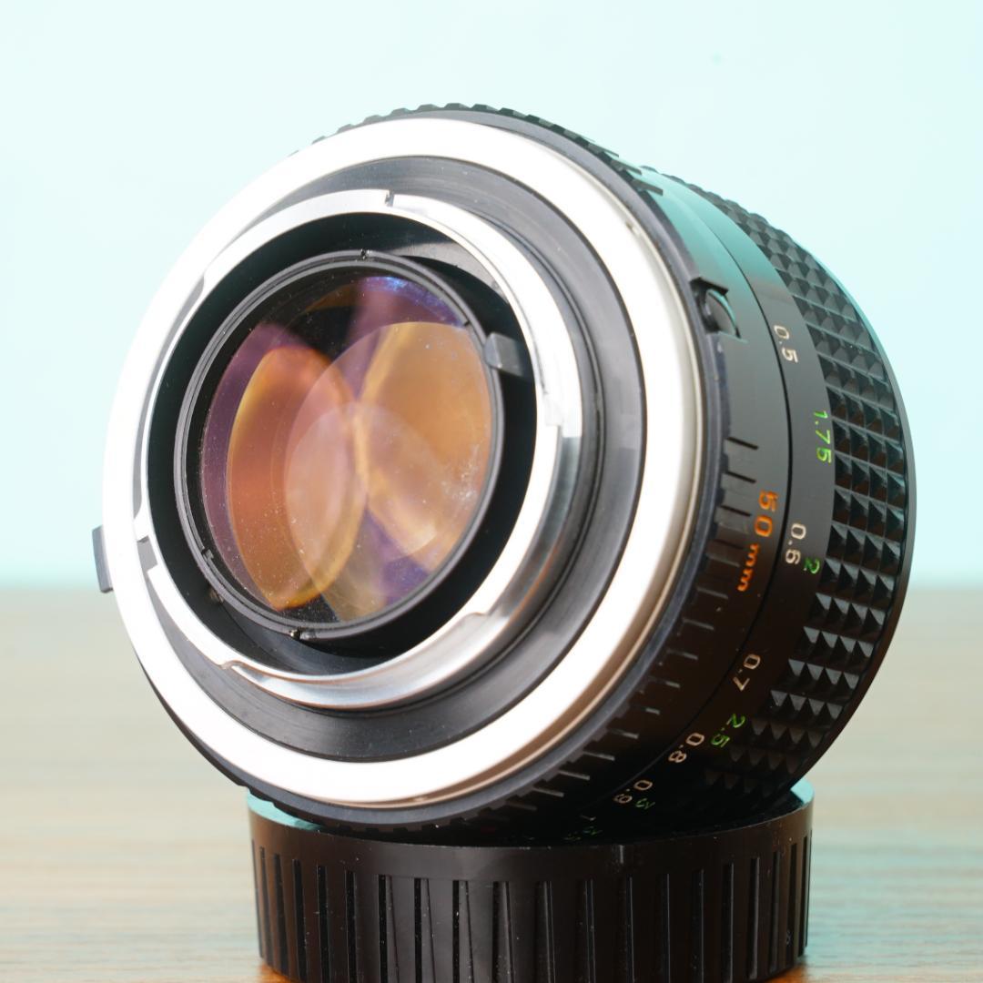 [美品] 完動品◎ミノルタSRT101 ブラック50mm f1.4 67/812