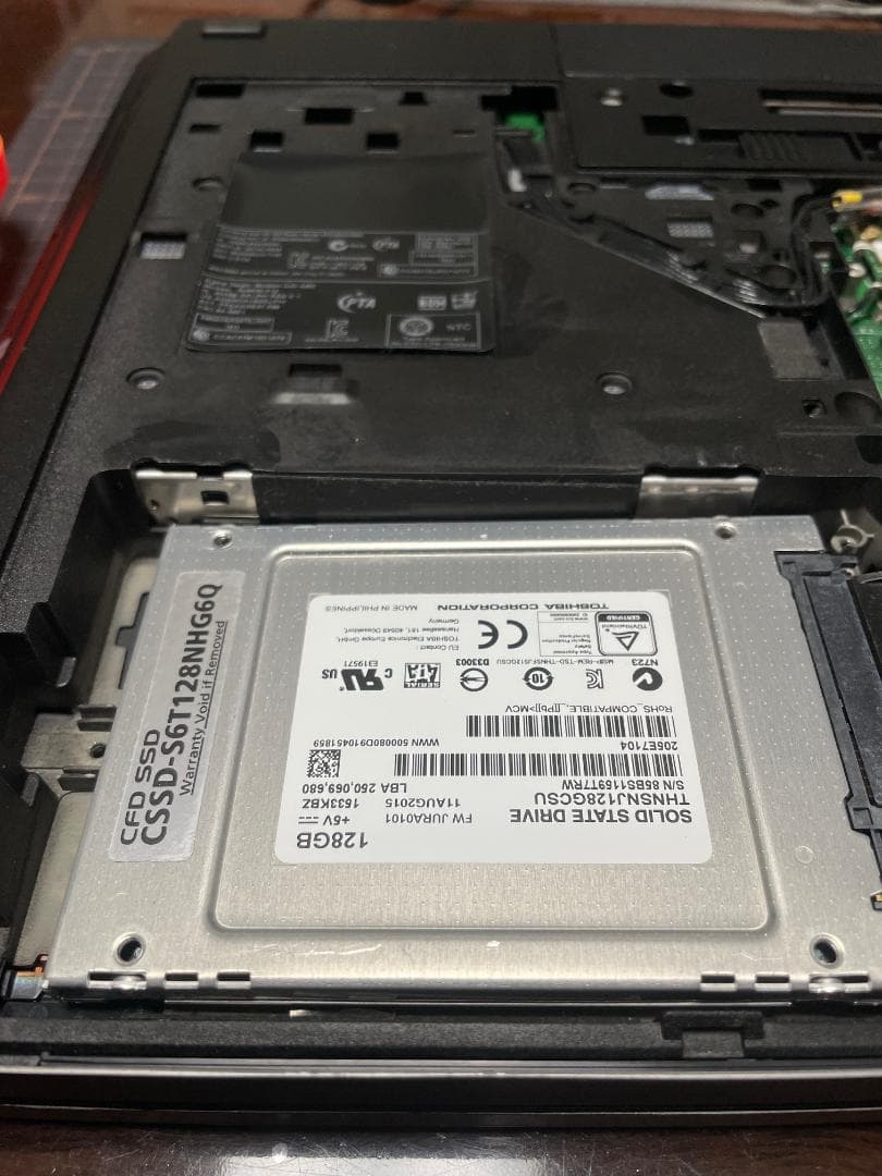 Windowsノート本体 USED HP Elitebook 8570p i7-3740QM 8G