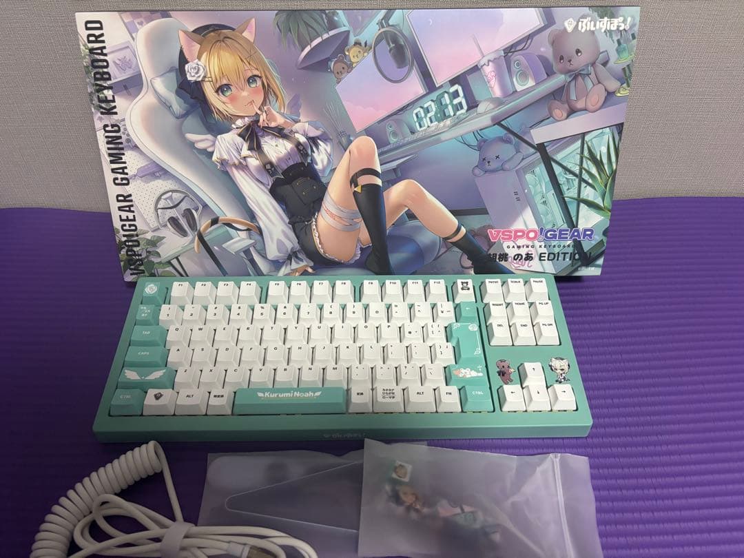 VSPo!Gear 胡桃のあ EDITION キーボード - メルカリ