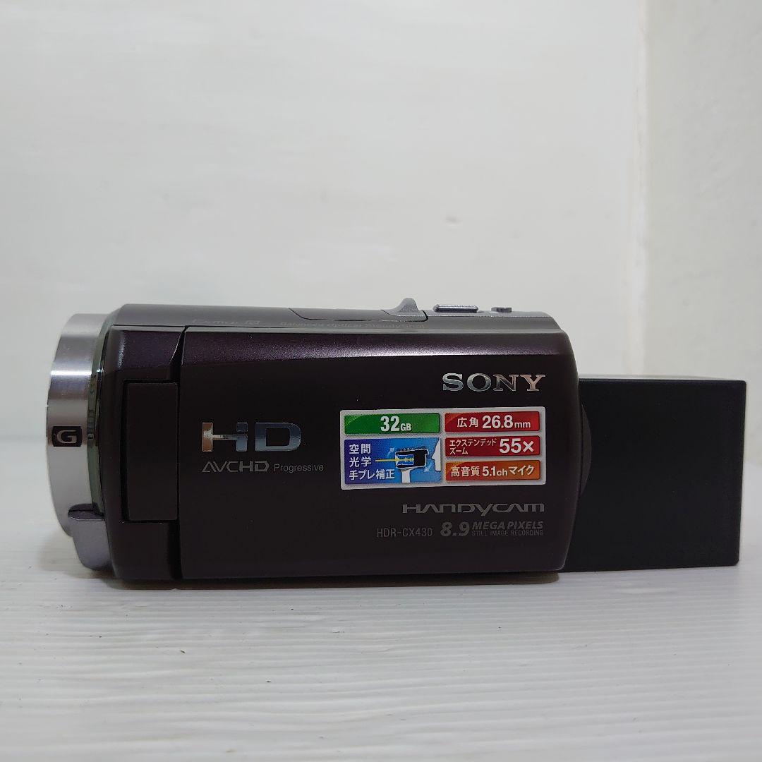 動作ok　SONY　Handycam HDR-CX430V 13年 Amazon.com : Sony HDRCX430V 1080p HD 32GB Flash Memory Camcorder