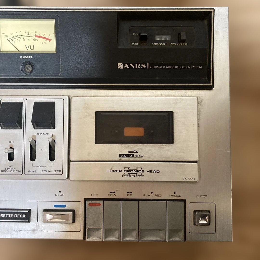 カセットデッキVICTOR KD-668 Mark II