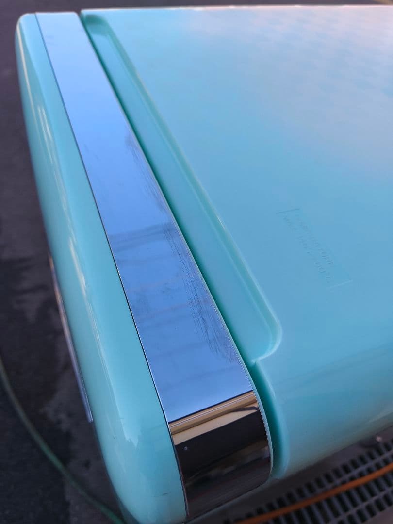 関東限 条件にて無料配送 ヨーロピアン レトロ冷蔵庫 DAEWOO 1ドア冷蔵庫