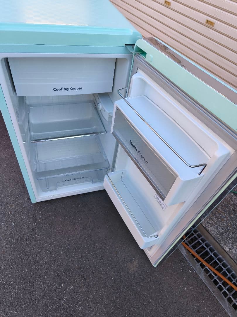 関東限 条件にて無料配送 ヨーロピアン レトロ冷蔵庫 DAEWOO 1ドア冷蔵庫