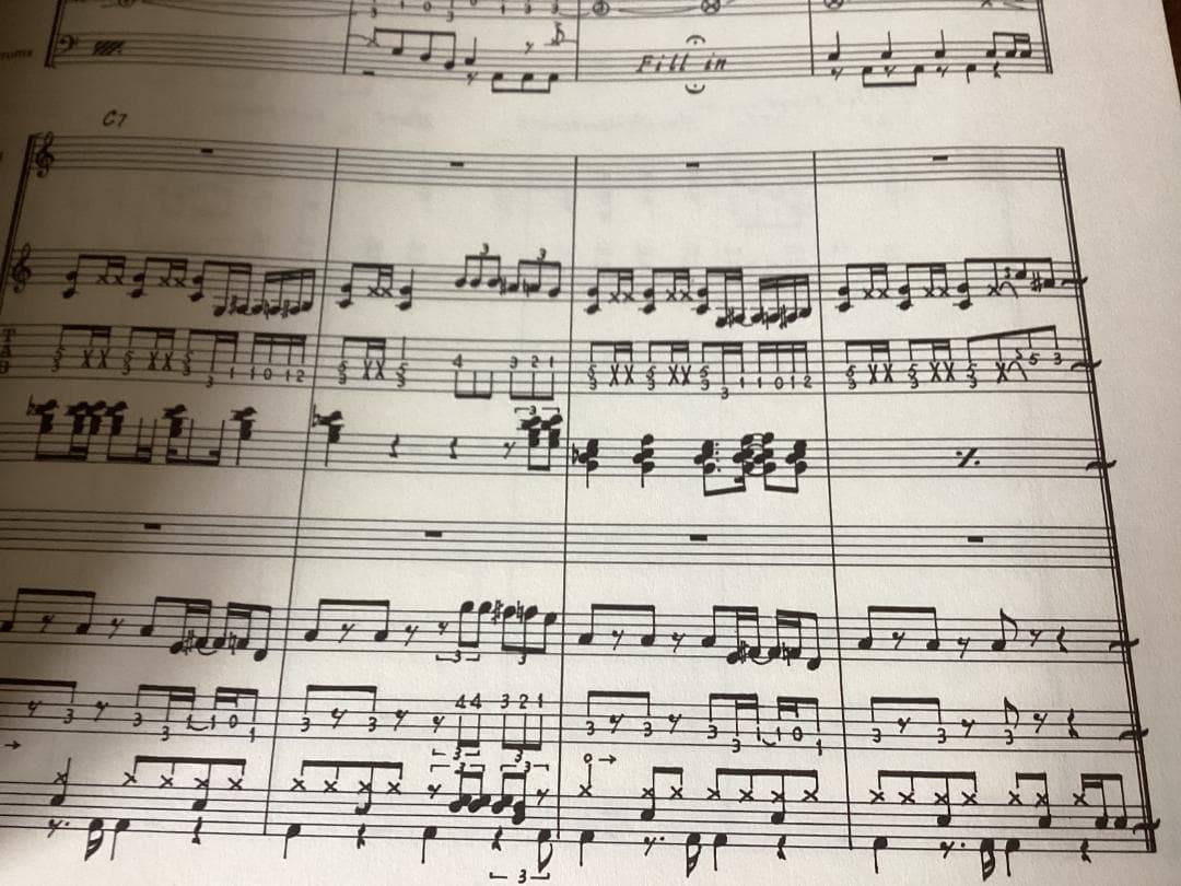 ☆楽譜/CCB/C-C-B/走れバンドマン/タブ譜/バンドスコア