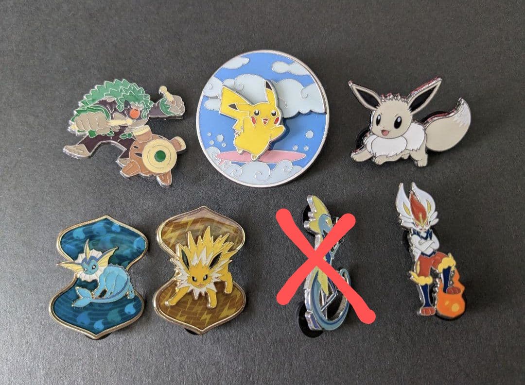 ポケモン 海外限定 ピンバッジ 6点セット | Shop at Mercari from