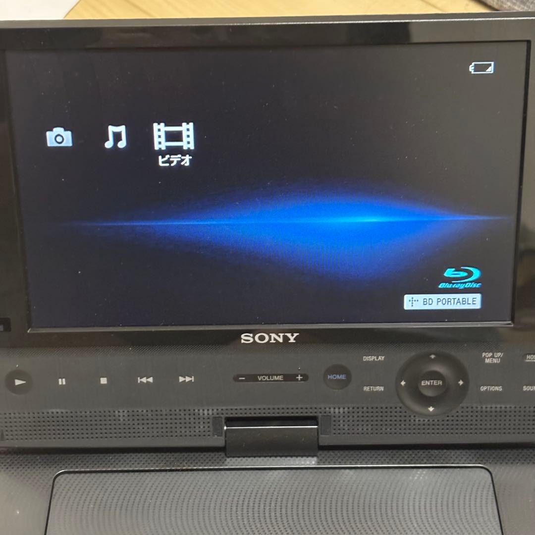 SONY 9インチ ポータブルDVD・BD・Blu-ray・ブルーレイプレーヤー