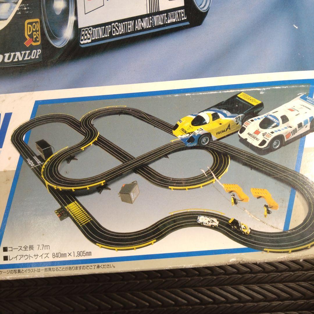 タイコTYCO スロットカー ポルシェ962Cウイニングラン 別途2台付き