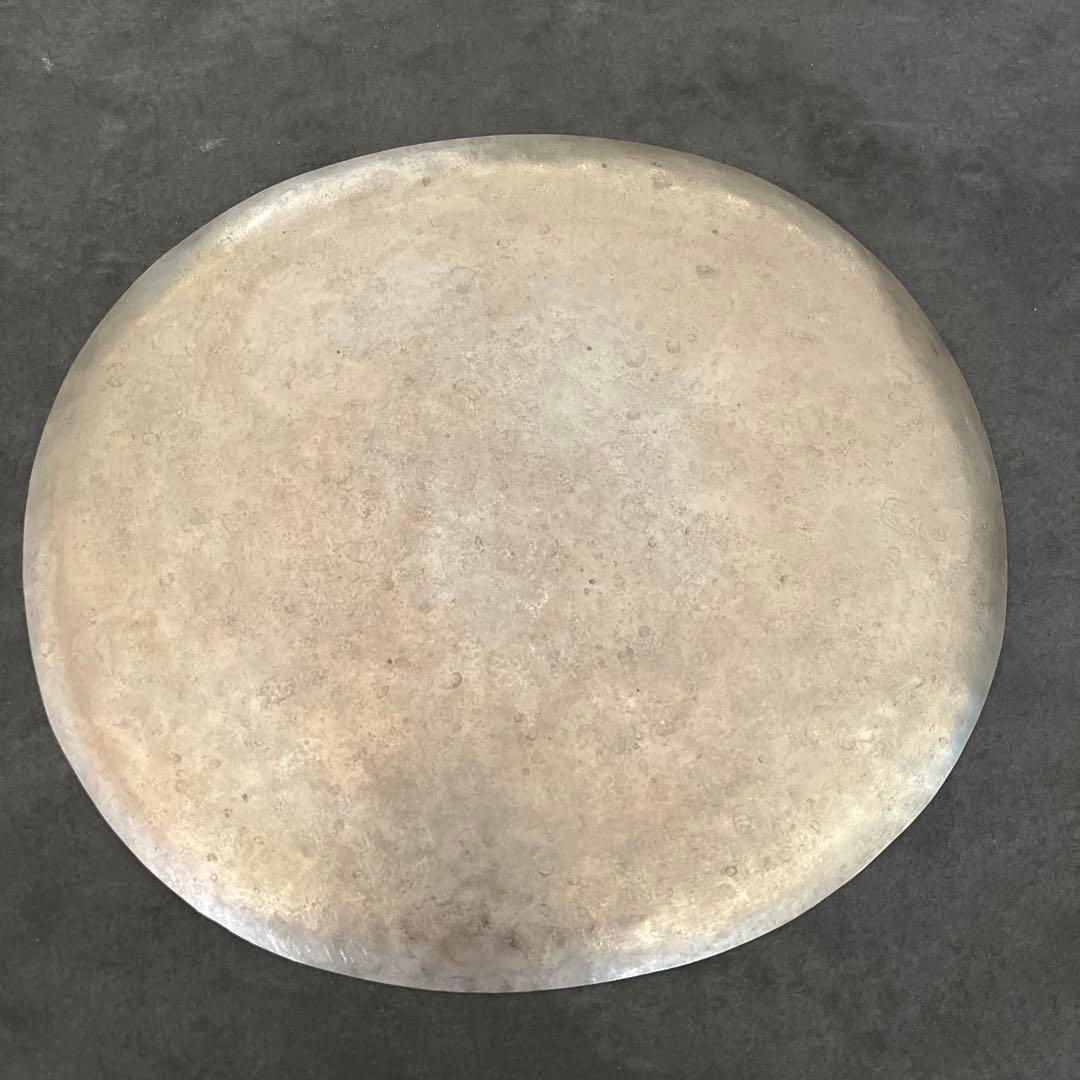 坂野友紀さん　洋白楕円皿