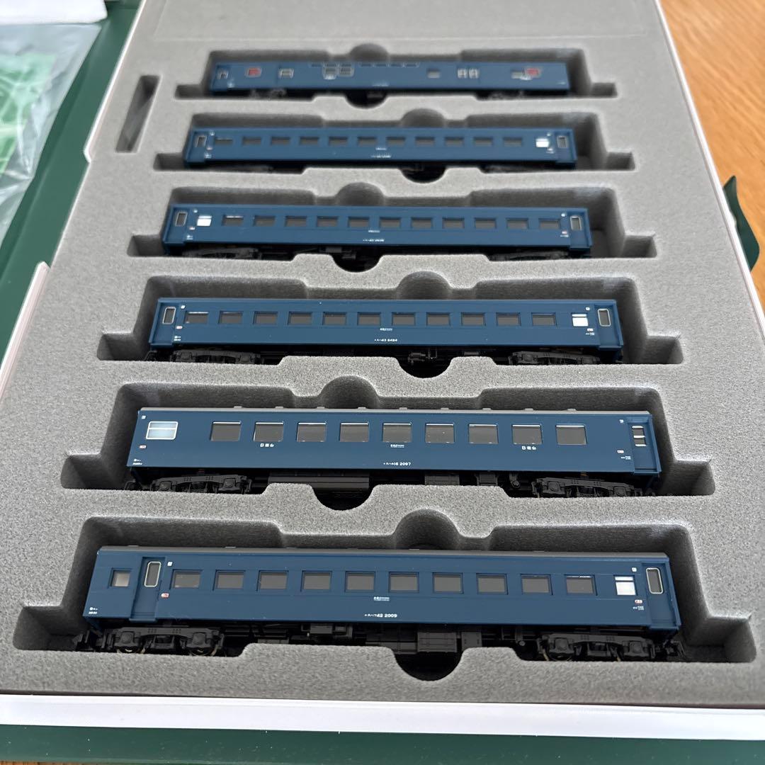 【新同】KATO10-1235/1236 43系夜行急行八甲田フル⑤付属品未開封