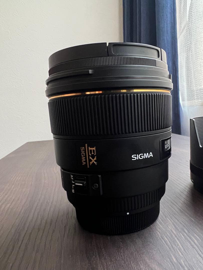 Sigma EX 85mm 1:1.4 DG HSM単焦点レンズ + Pro1D