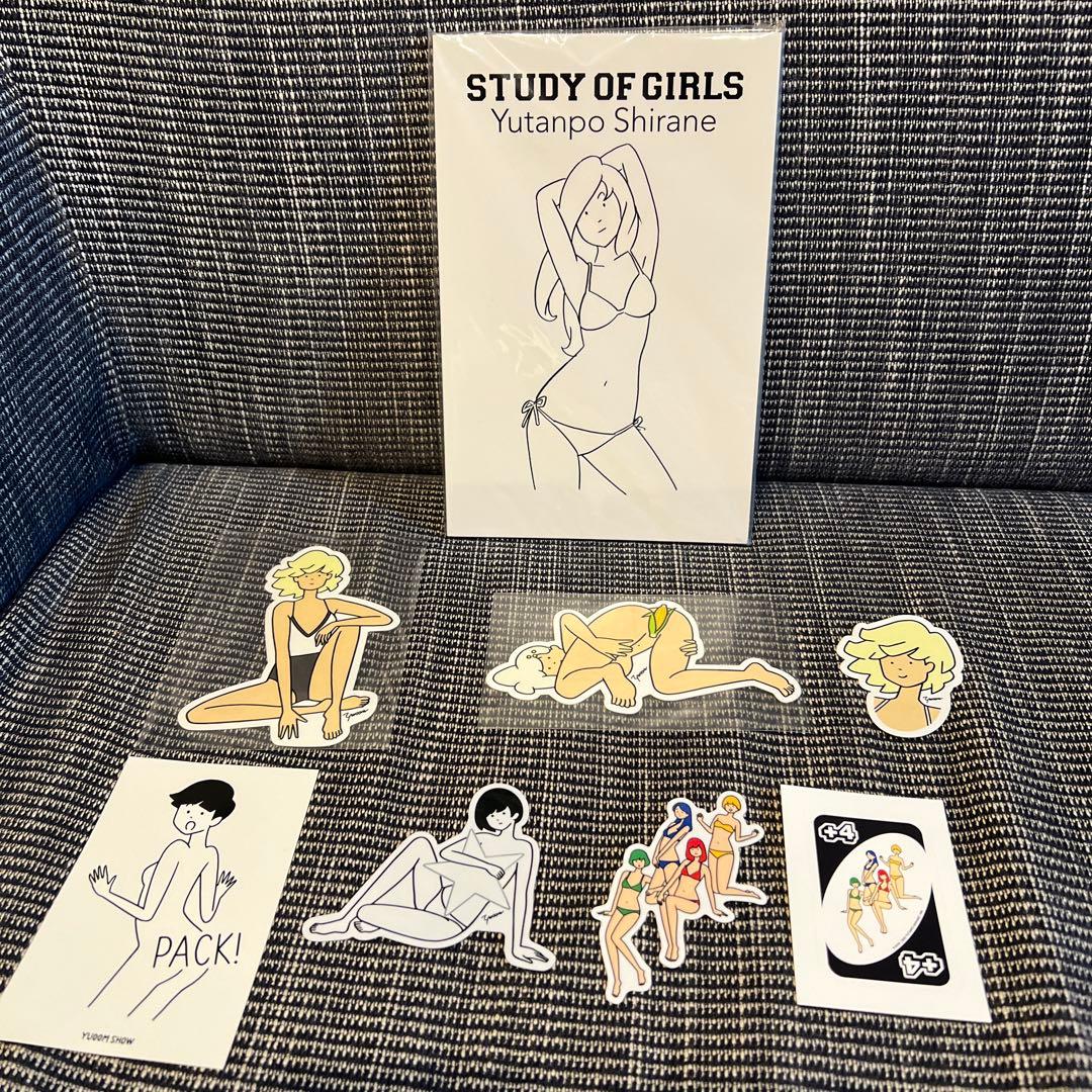 Yutanpo Shirane イラスト集　ステッカー　セット Yutanpo Shirane | 白根ゆたんぽ 個展 PACK “N” NEW STICKERS タイトム