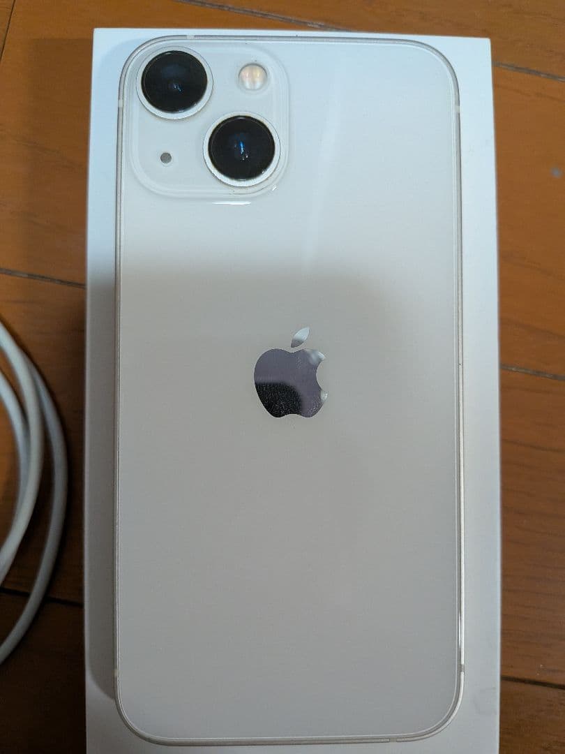 Apple iPhone 13 mini スターライト 本体 充電ケーブル付き | 激安通販
