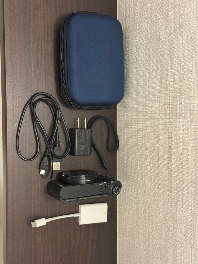 SONY Cyber-shot DSC-WX500 apple交換ケーブル付き