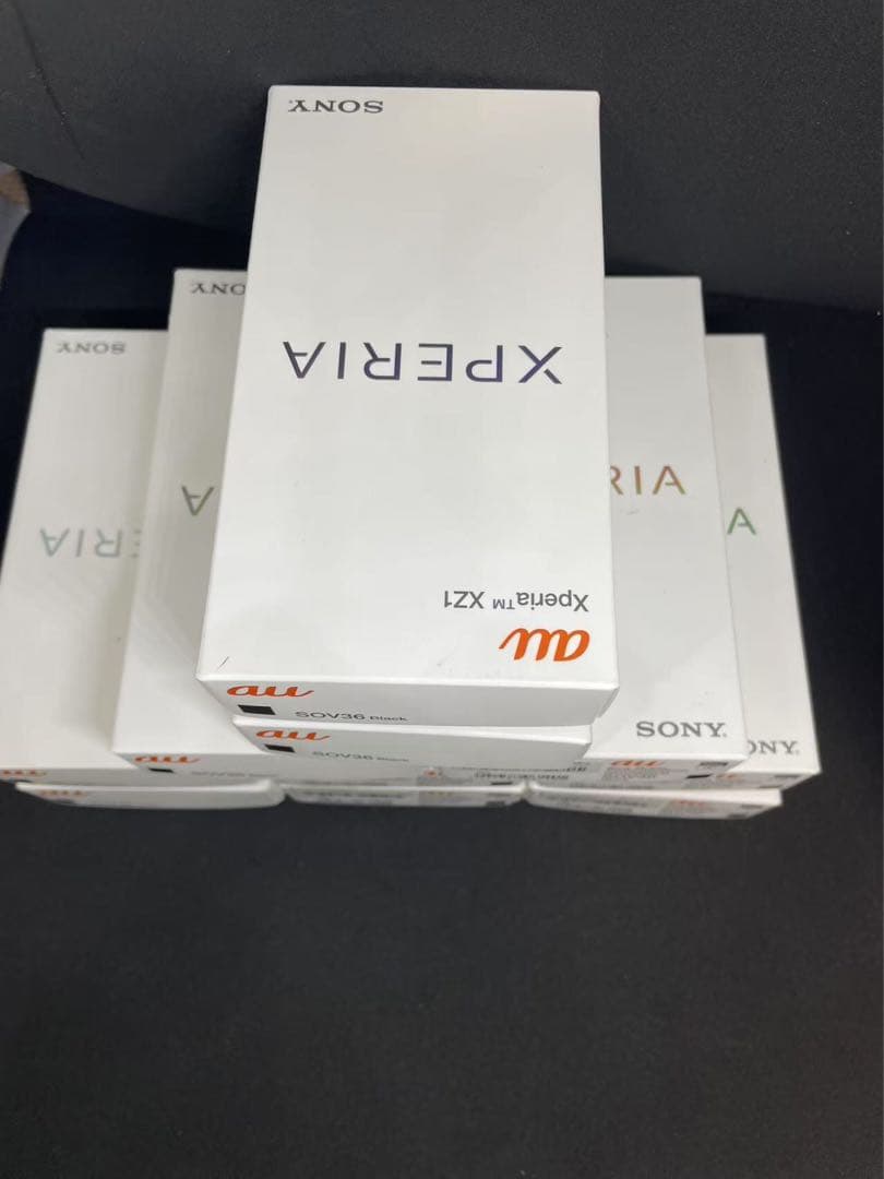 SONY Xperia SOV36 ブラック 10台、包装箱付き。