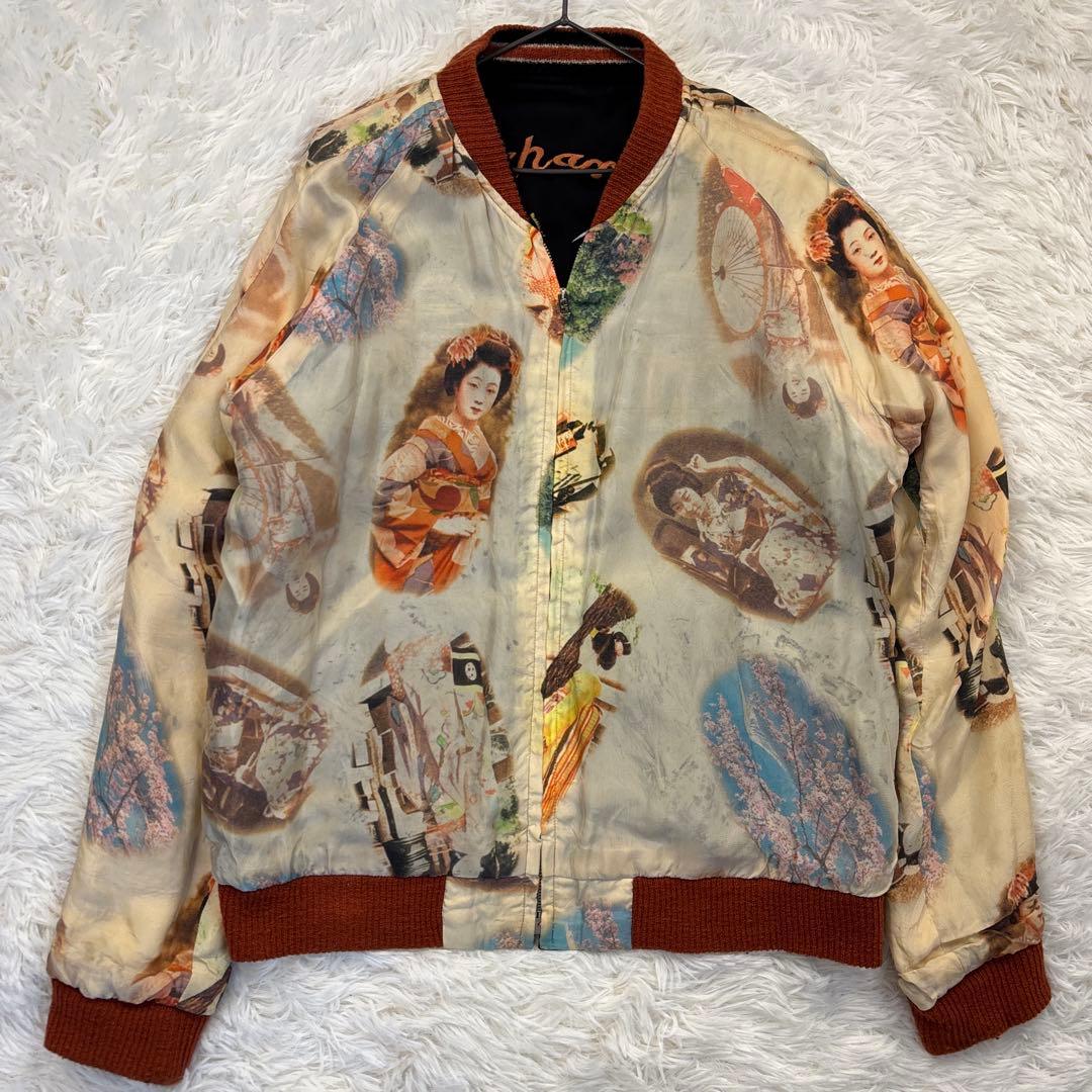 激レア テーラー東洋 スカジャン リバーシブル スペシャル 舞妓 港商