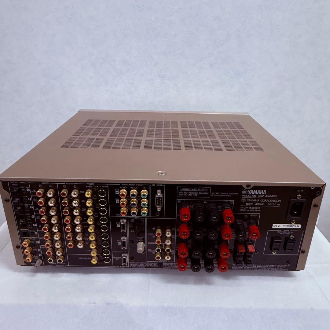 【美品】Yamaha AVアンプ DSP-AX2400 専用リモコン付き