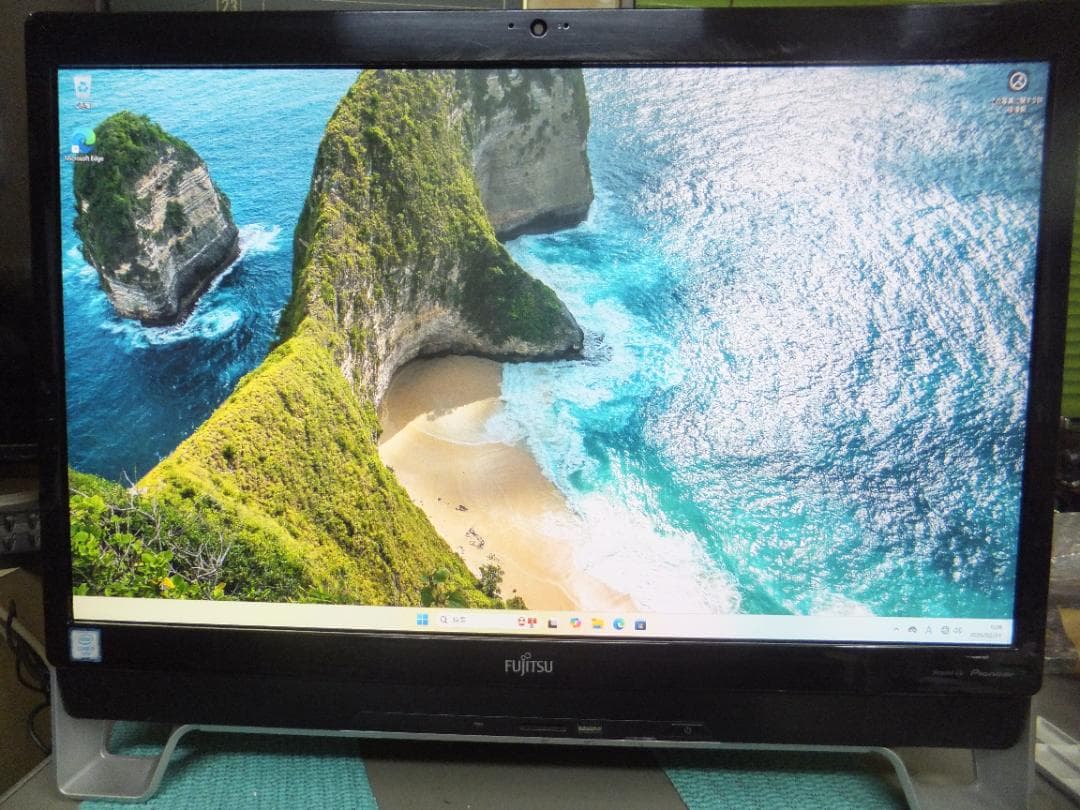 1715）W11秒速起動SSD240G富士通一体FH77/XD i7 8G - メルカリ