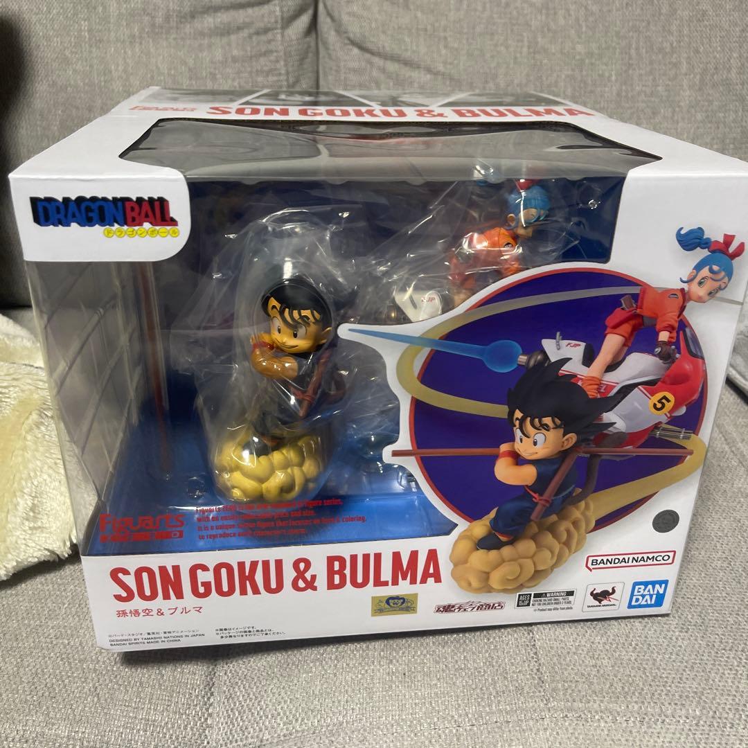 フィギュアーツZERO 孫悟空 & ブルマ 国内正規品 開封 - メルカリ