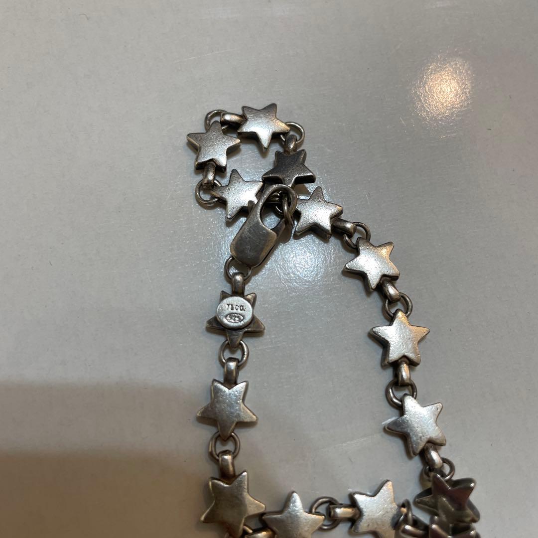 ティファニー TIFFANY パフスター ブレスレット SV925 星 スター