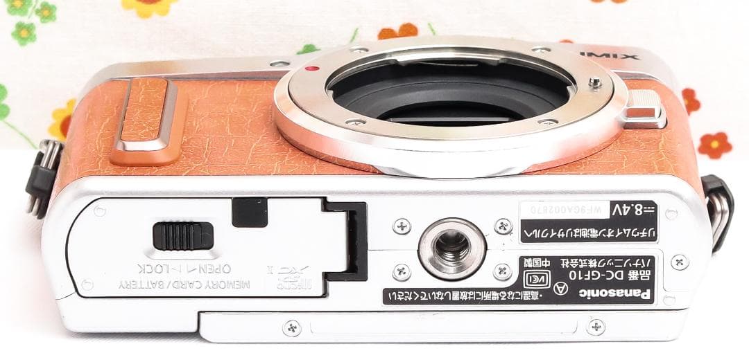 パナソニック Panasonic LUMIX GF10 ☆オレンジ☆ミラーレス