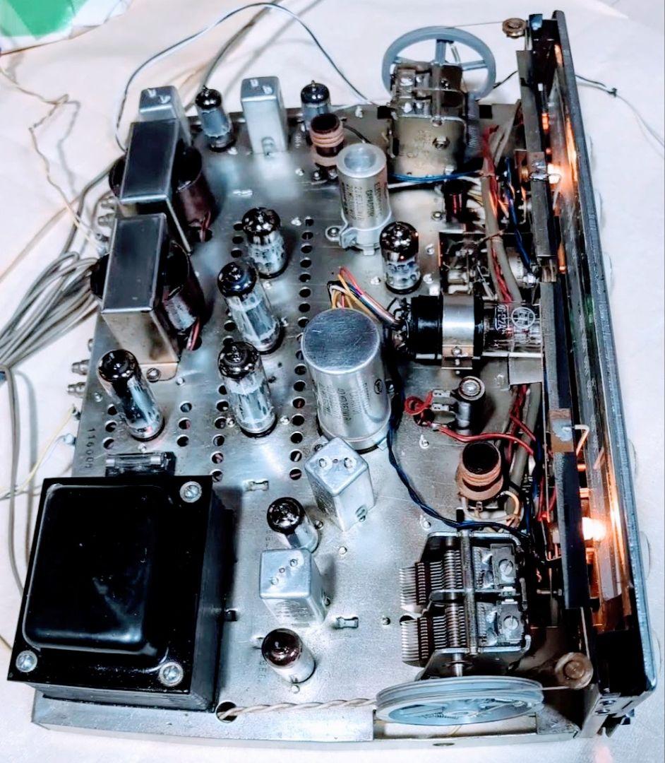 映画出演ステレオ真空管ラジオアンプbluetooth付　高級機