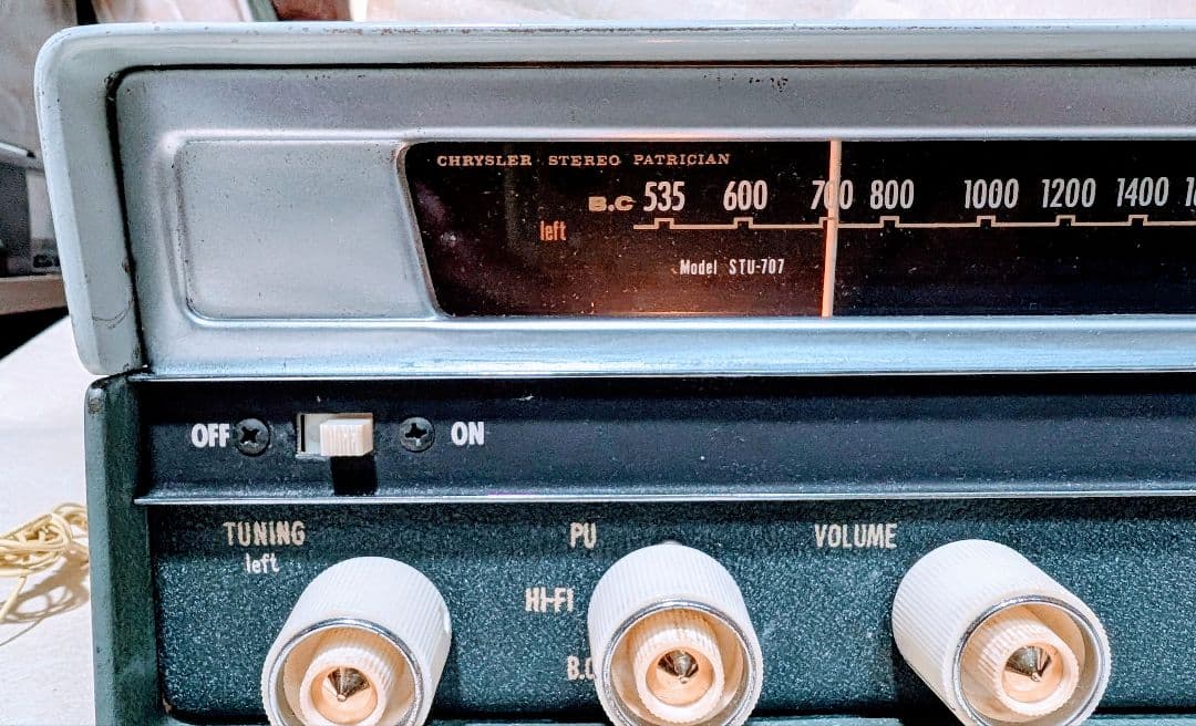 映画出演ステレオ真空管ラジオアンプbluetooth付　高級機