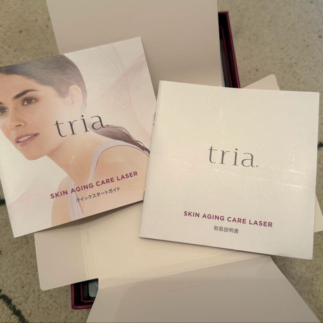 【動作確認済】Tria スキンエイジングケアレーザー 付属品完備