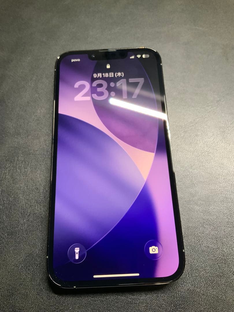 【美品】iPhone 13 Pro 256GB グラファイト おまけ:ケース3個