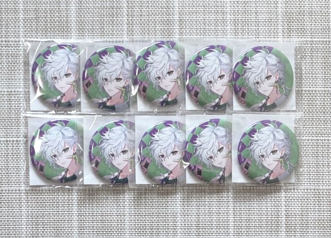 本日限定価格】にじさんじ 缶バッジ 叢雲カゲツ 10点 - メルカリ