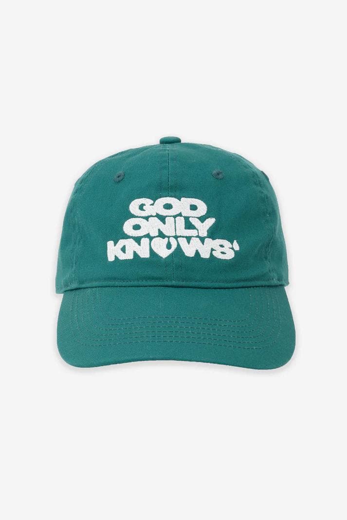 新品未使用 GOD ONLY KNOWS LOGO CAP SIGNATURE LOGO CAP – GOD ONLY KNOWS