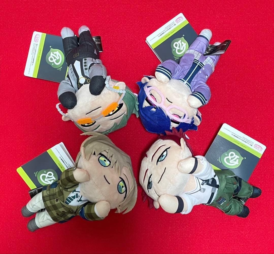 新品タグ付き18TRIP寝そべりぬいぐるみ～CONDUCTORS～ 全4種セット