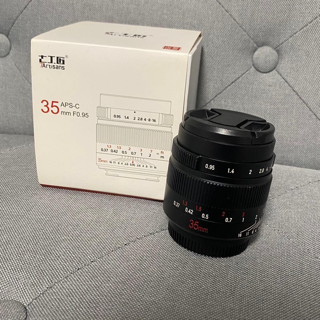 七工匠　35mm F0.95 Amazon.com : 7artisans 35mm f0.95 Large Aperture APS-C Mirrorless