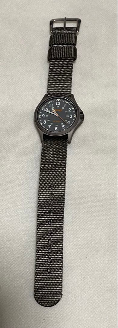 old Stussy HACK WATCHグレー ステューシー 腕時計ミリタリー