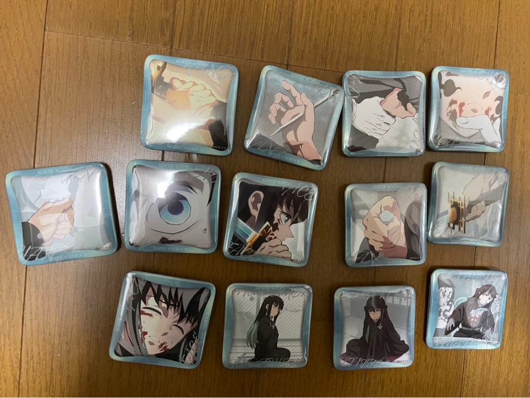 鬼滅の刃 柱展 マニアック缶バッジ 時透無一郎　セミコンプリート　14点 鬼滅の刃 柱展 マニアック缶バッジ 時透無一郎 セミコンプリート 14