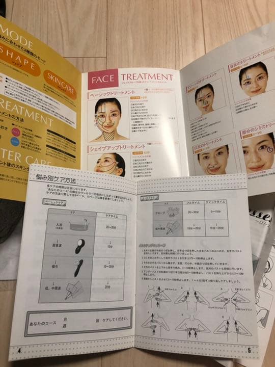 動作良好　ほぼ未使用　テクノリンク　リシェス　美顔器　ボディケア