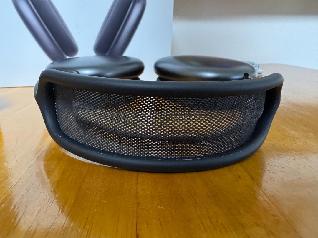 美品 Apple AirPods Max イヤーパッド新品 スペースグレイ