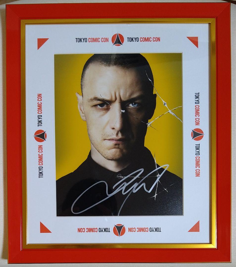 ジェームズ・マカヴォイ 直筆サインポートレート コミコン X-MEN 俳優