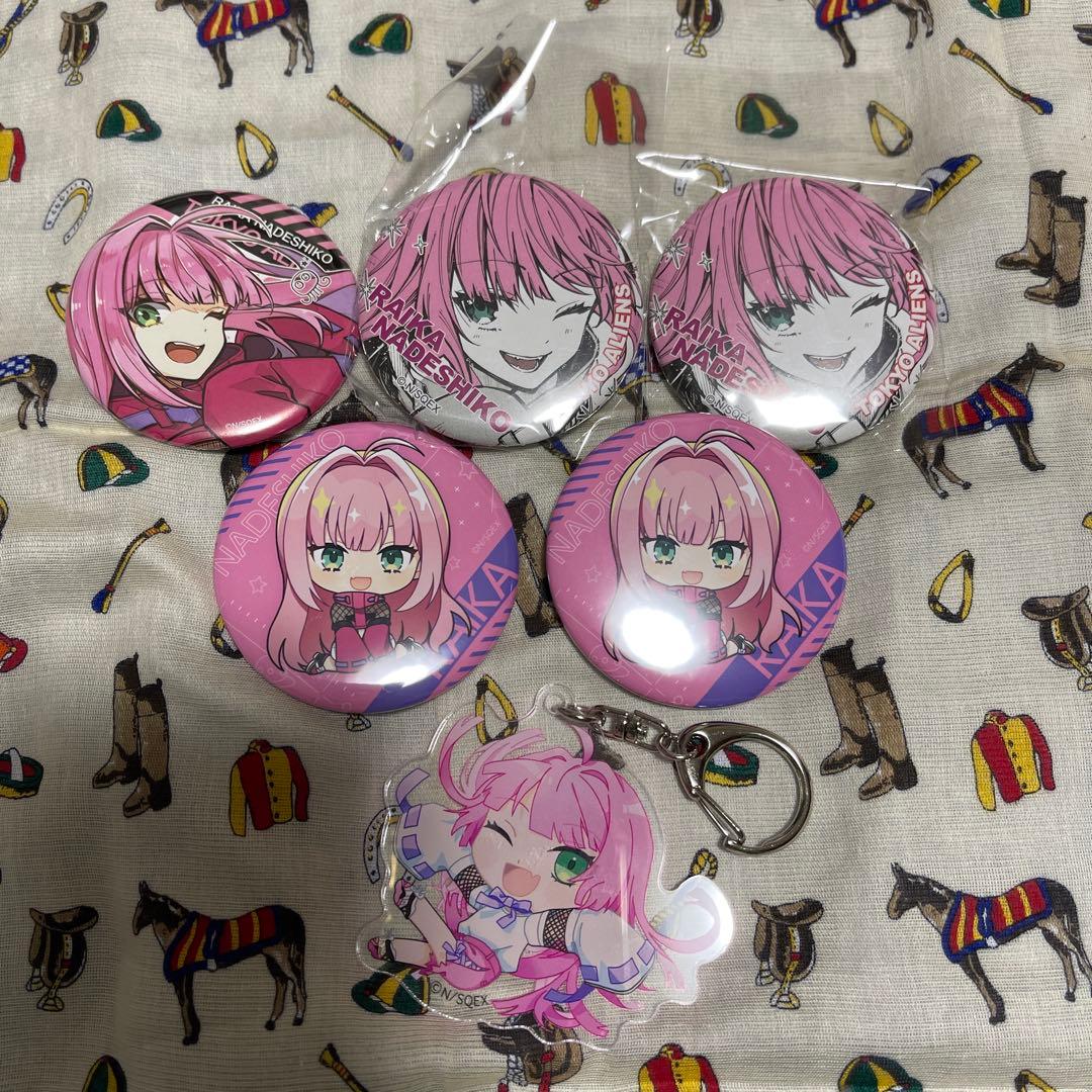 東京エイリアンズ 撫子ライカ 缶バッジ キーホルダー セット - メルカリ